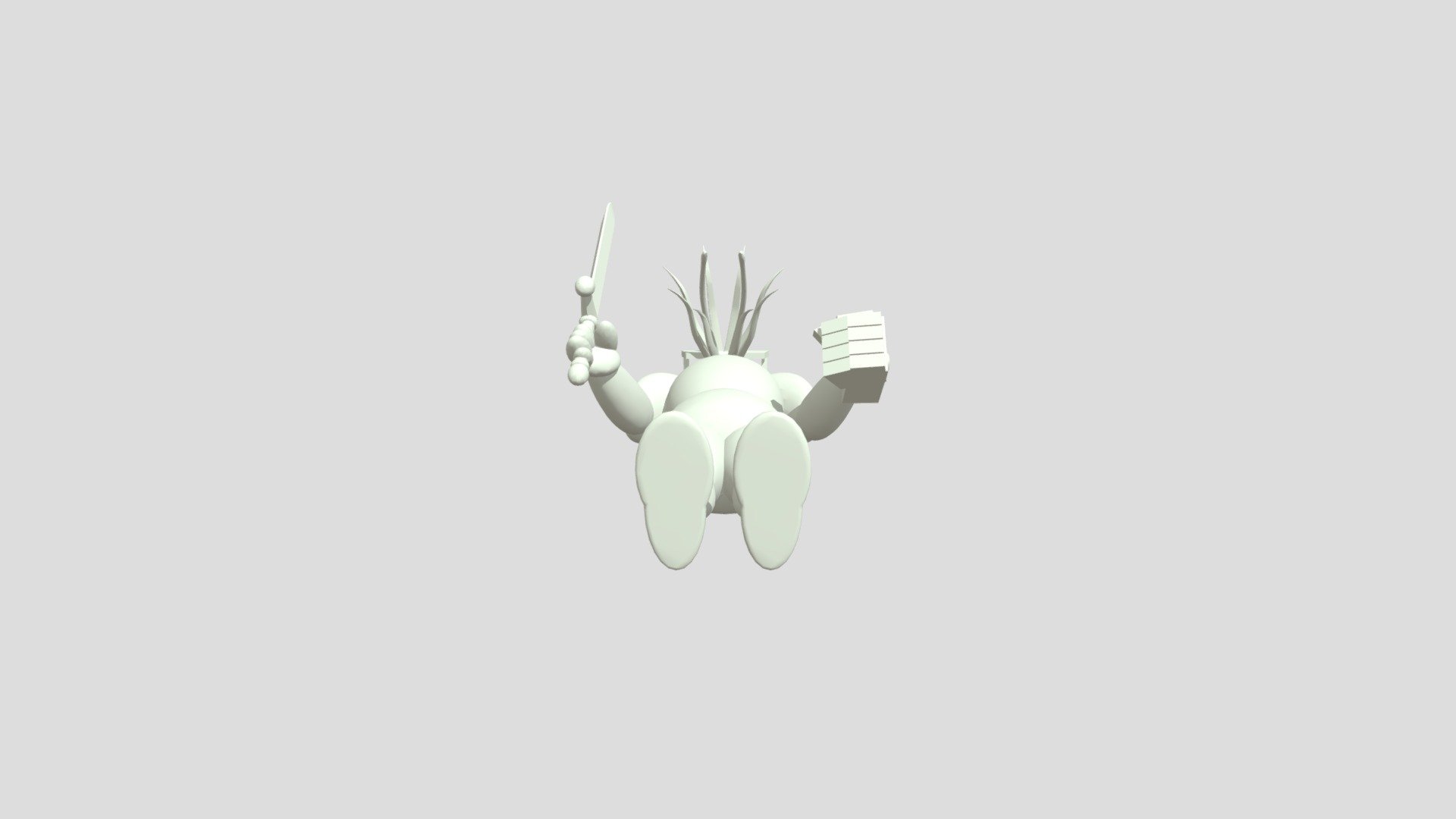 Practice Model — Sketchfab embed 3D viewer