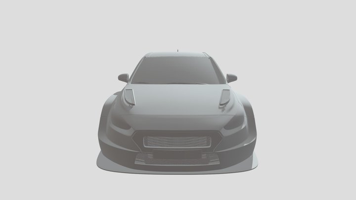 Hyundai I30 N TCR Hatchback 2020 – Kostenloses 3D-Modell STL