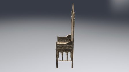 Wooden_Chair 3D Model