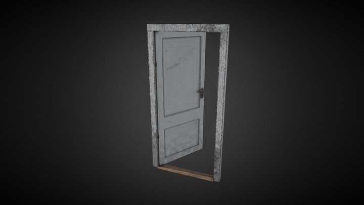 Old Door 3D Model
