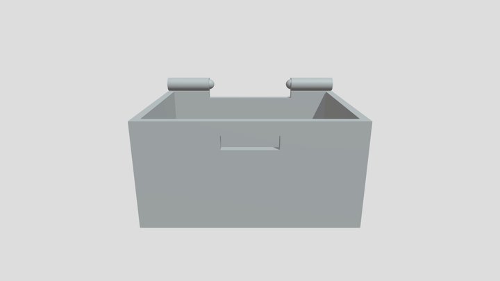 Earbud Container 3D Model
