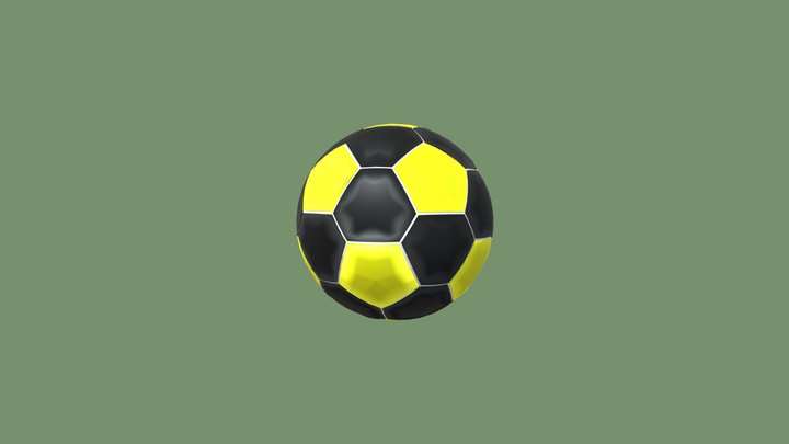 Football 3D Model