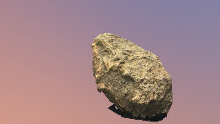 Bombe volcanique du puys de Lassolas 3D Model