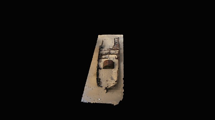 SS_ Hopewell_21'_Moreton_Island 3D Model