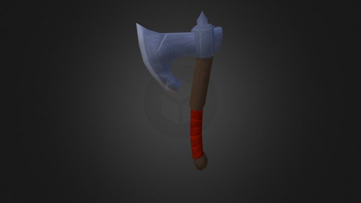 Axe Model for CGCookie Texturing Challenge 3D Model