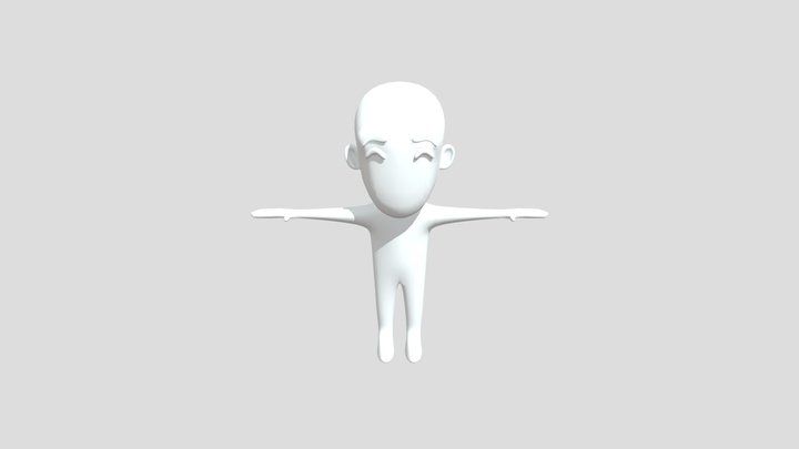bae but an obj 3D Model