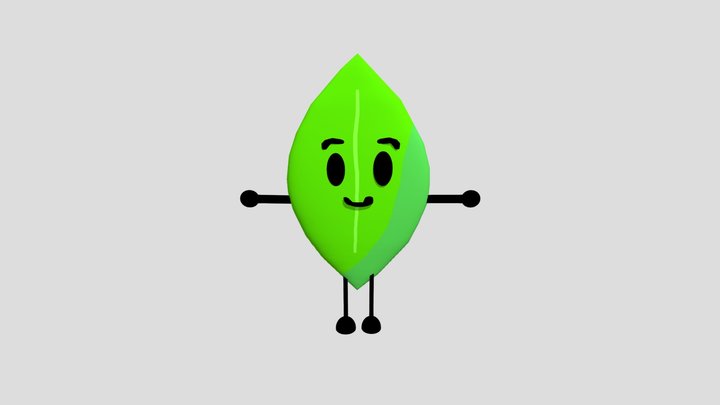 Leafy (BFDI) 3D Model