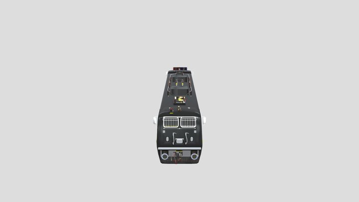 INDIAN BIKE DRIVING 3D POLICE TRAIN 3D Model