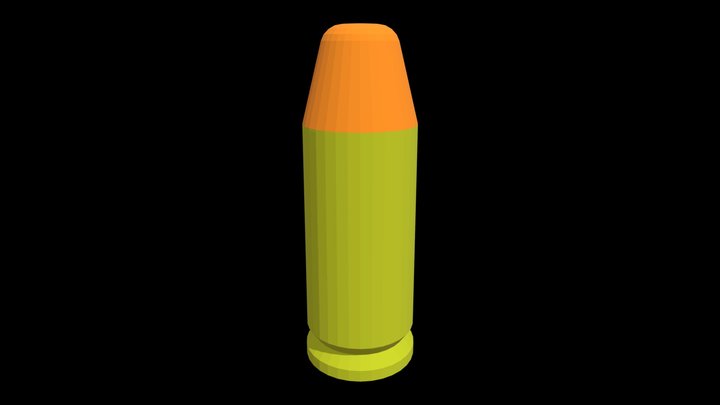 Projectile - Pistol 3D Model