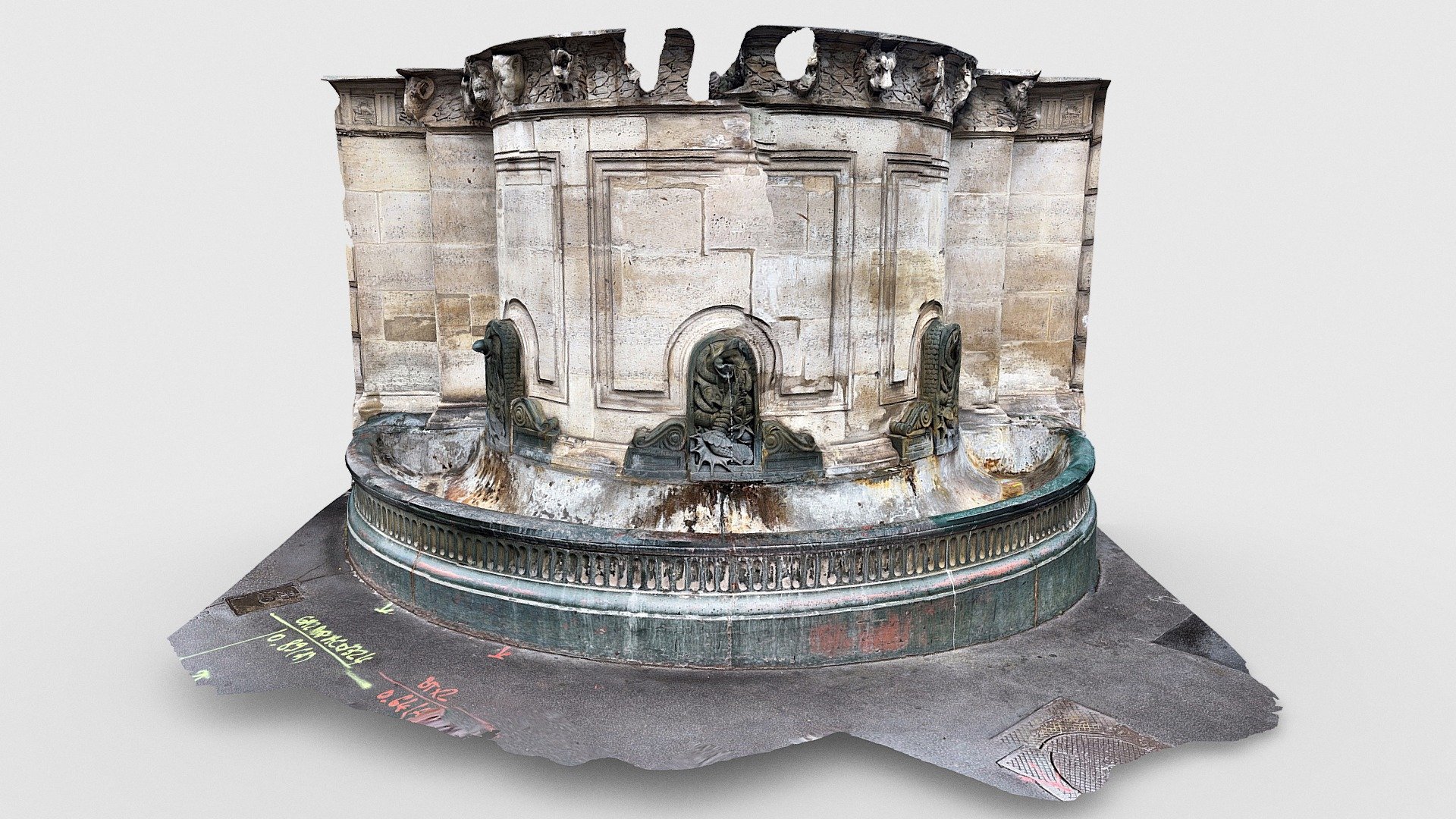 Cuvier fountain (1840) - Paris