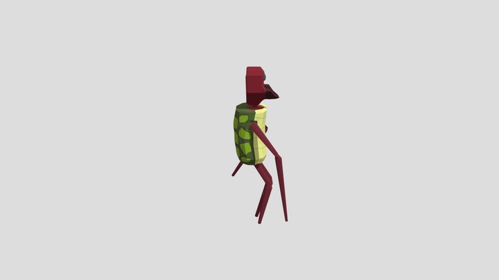 AntTurtle 3D Model