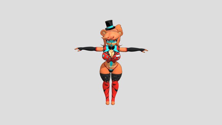 Glamrock Frenni 3D Model
