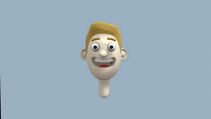 Man head 3D Model