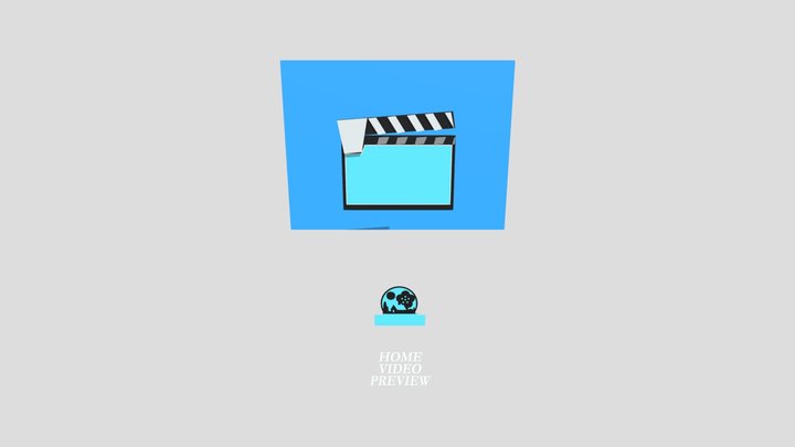 Playhouse Video bumper (1987-1990) (Home Video P – Free 3D Model STL