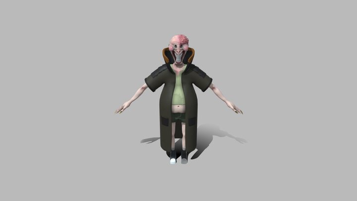 Niles Character Model 3D Model