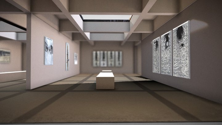 HASSAN ECHAIR EXPOSITION VIRTUEL 3D Model