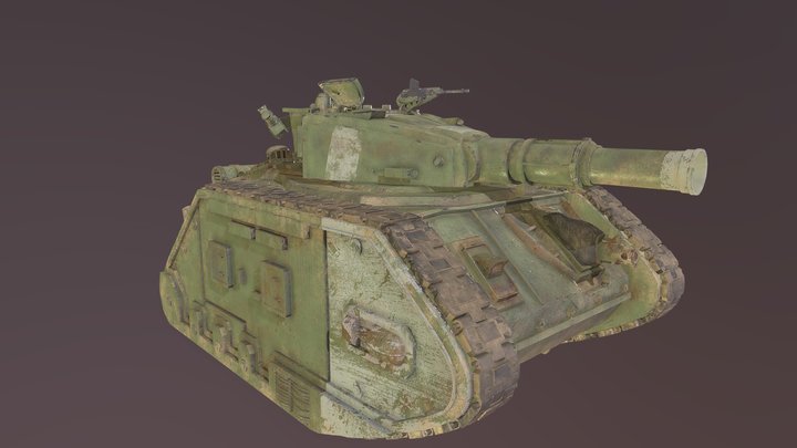 Leman Russ Tank 3D Model