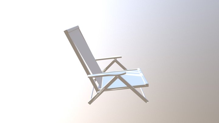 Camping Chair Model 3D Model