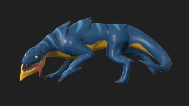 Apex Reptilian 3D Model