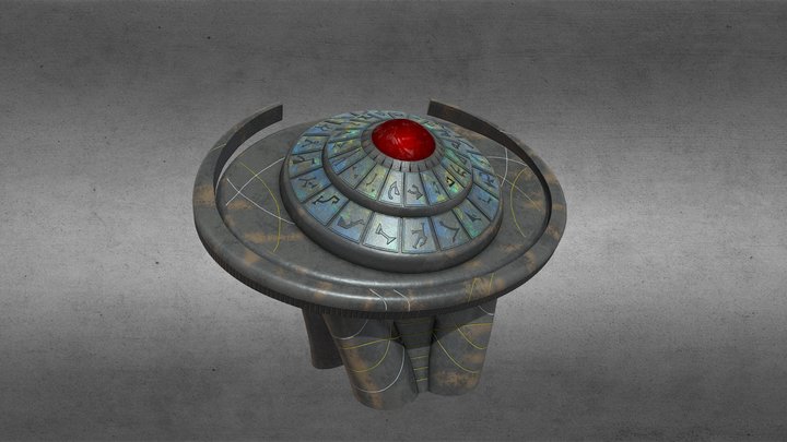 Stargate DHD 3D Model