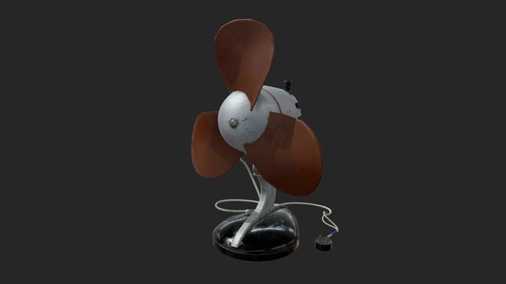 VintageFan 3D Model
