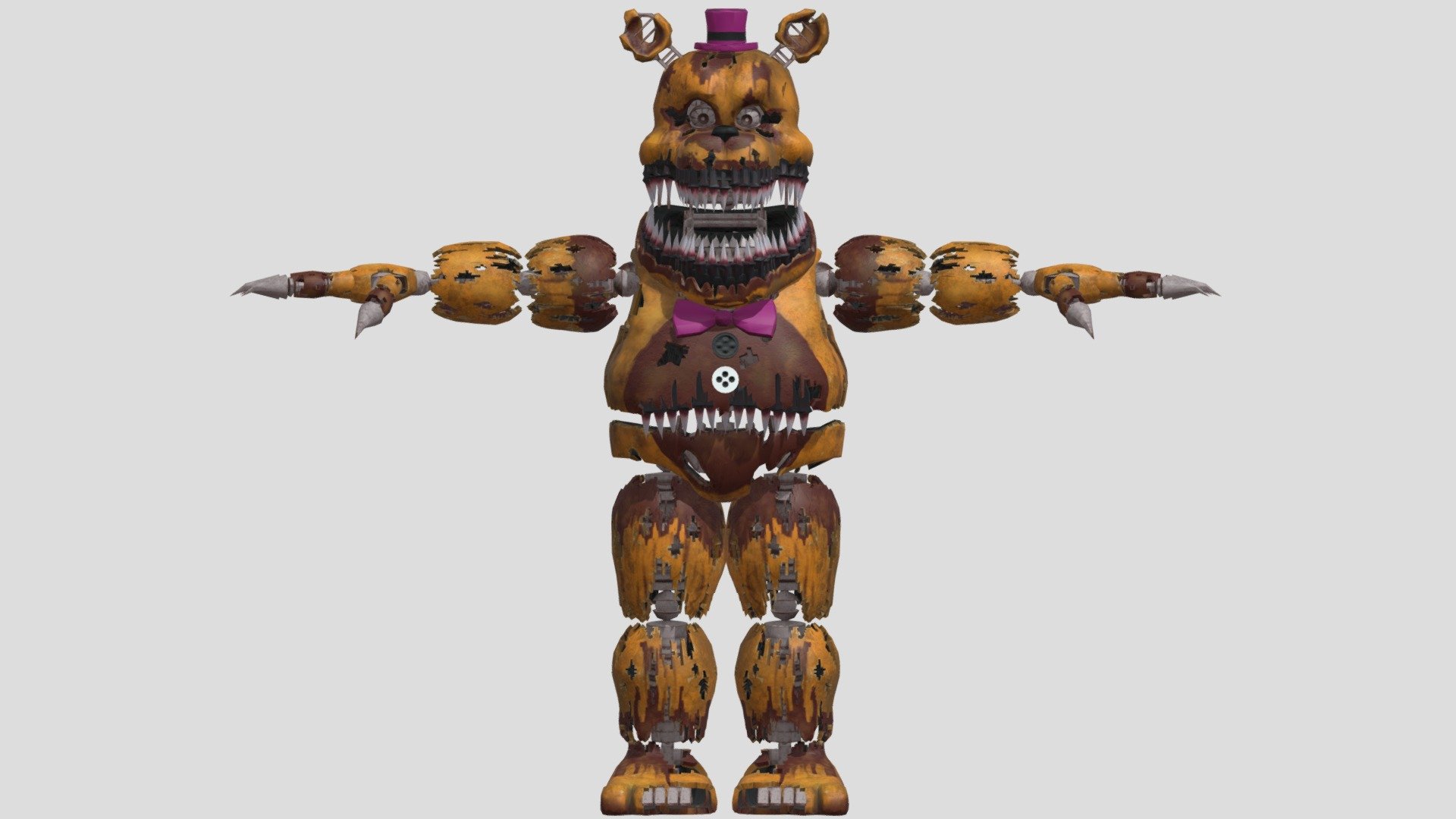 Nightmare Fredbear Model | My XXX Hot Girl