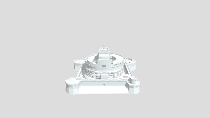 mausoleum_of_hadrian_lod1 3D Model