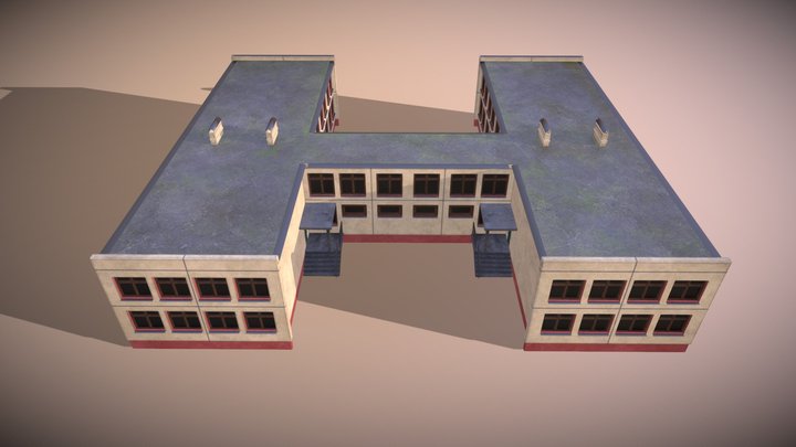 Kindergarten(Детский сад) 3D Model