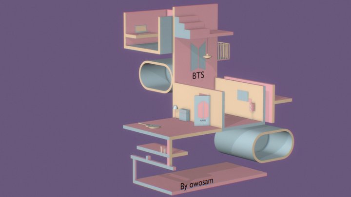 BTS 3D Model