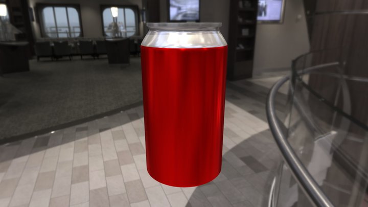 cocacola can 3D Model