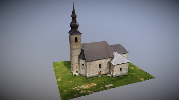 Church of the Assumption of Blessed Virgin Mary 3D Model
