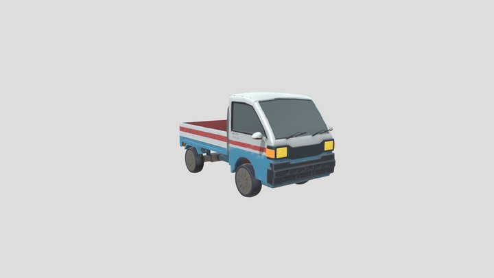 Delivery Truck - SDD 3D Model
