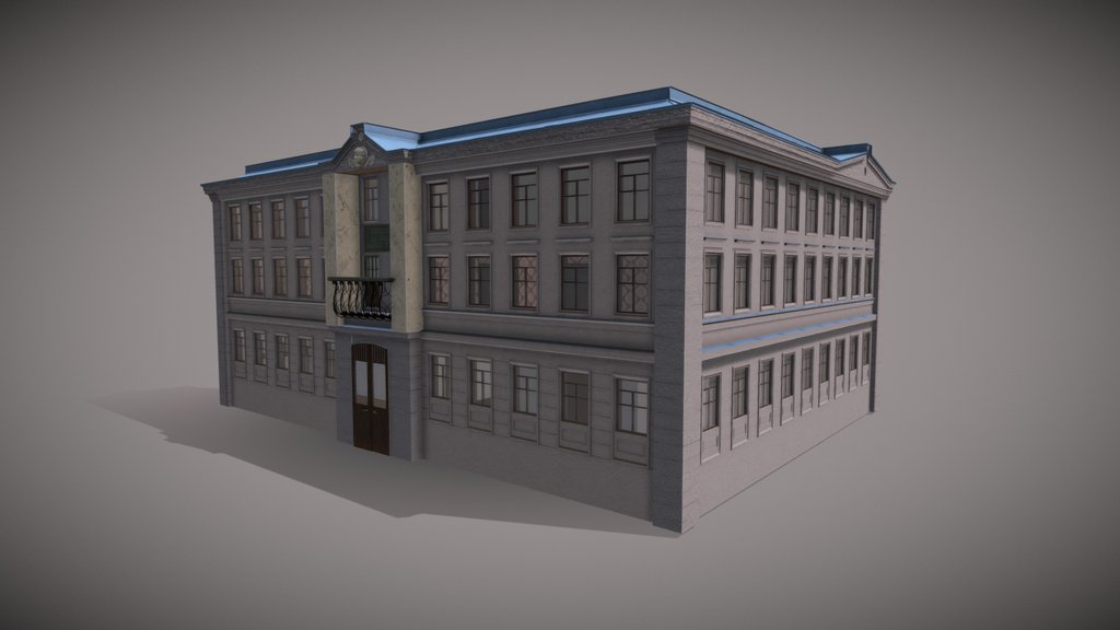 Neoclassical apartment building