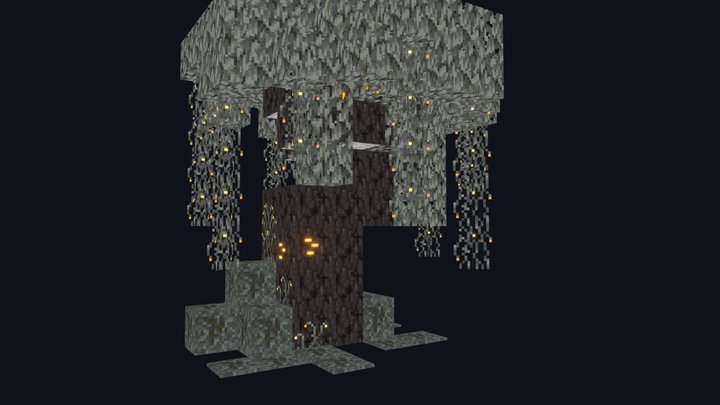 Creaking Pale oak arbol 3D Model