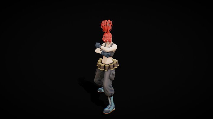 Leona Heidern - KOF All Stars 3D Model