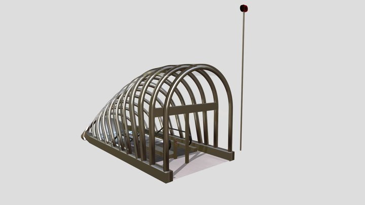 Boca de Metro Bilbao (Fosterito) 3D Model