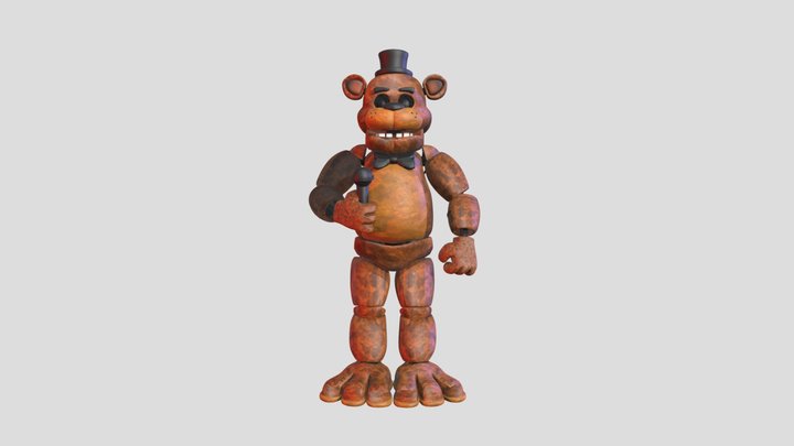 Freddy Fazbear 3D Model