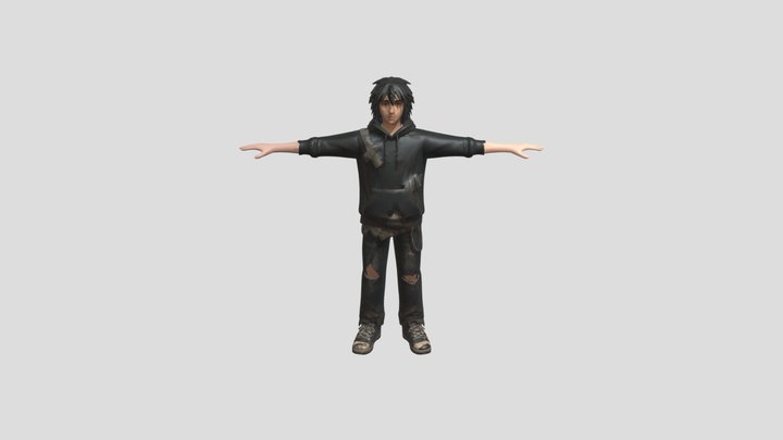 Low-Poly Survivor Character