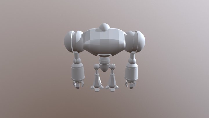 Secondrobot 3D Model