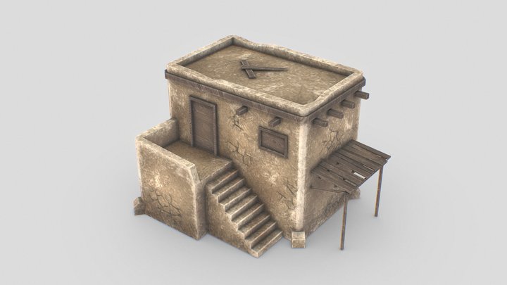 Desert house 3D Model