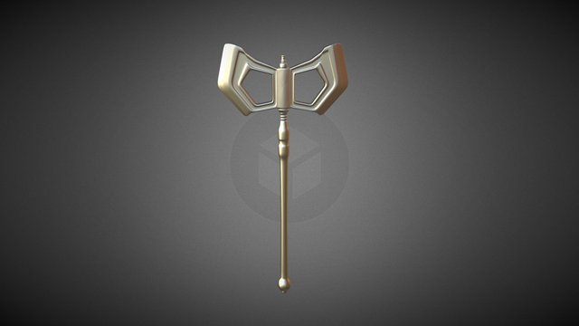 GreatAxe Untextured (FREE DOWNLOAD) 3D Model