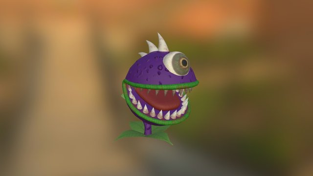 Carnivorous Plant 3D Model