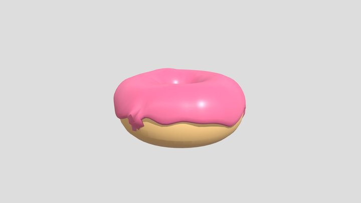Donut 3D Model
