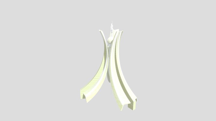 مقام+الشهيد+2017 3D Model