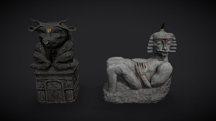 Demon Busts (Vincent Gernand) 3D Model
