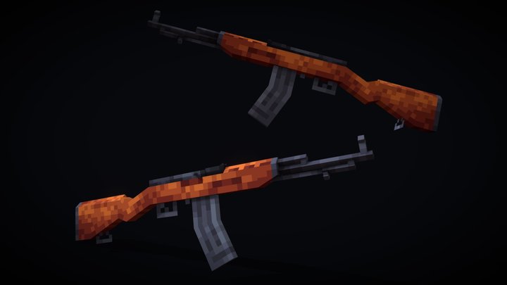 SKS - RustRock 3D Model