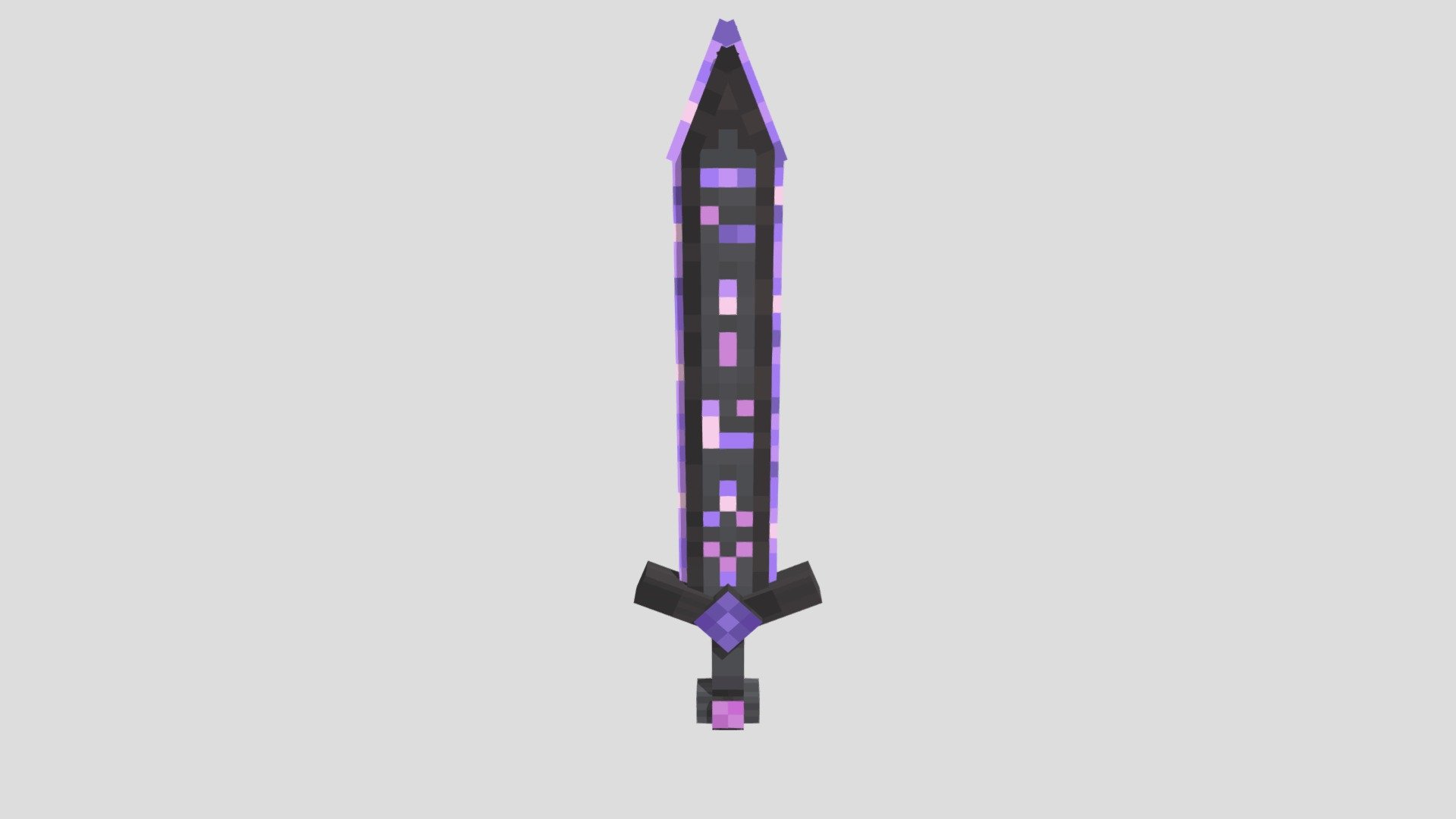 Netherite sword - 3D model by Dofa [f309a0c] - Sketchfab