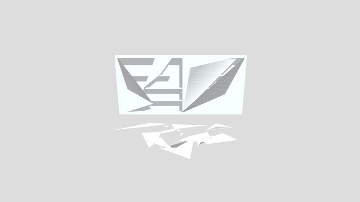 Broken Showcase 3D Model