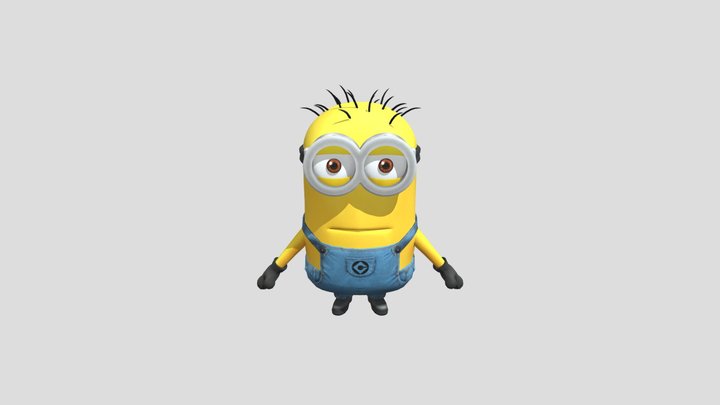 Minion Rush - Tom – Free 3D Model STL