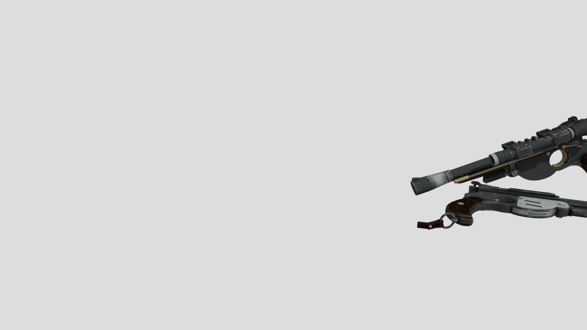 Mandolorian blasters